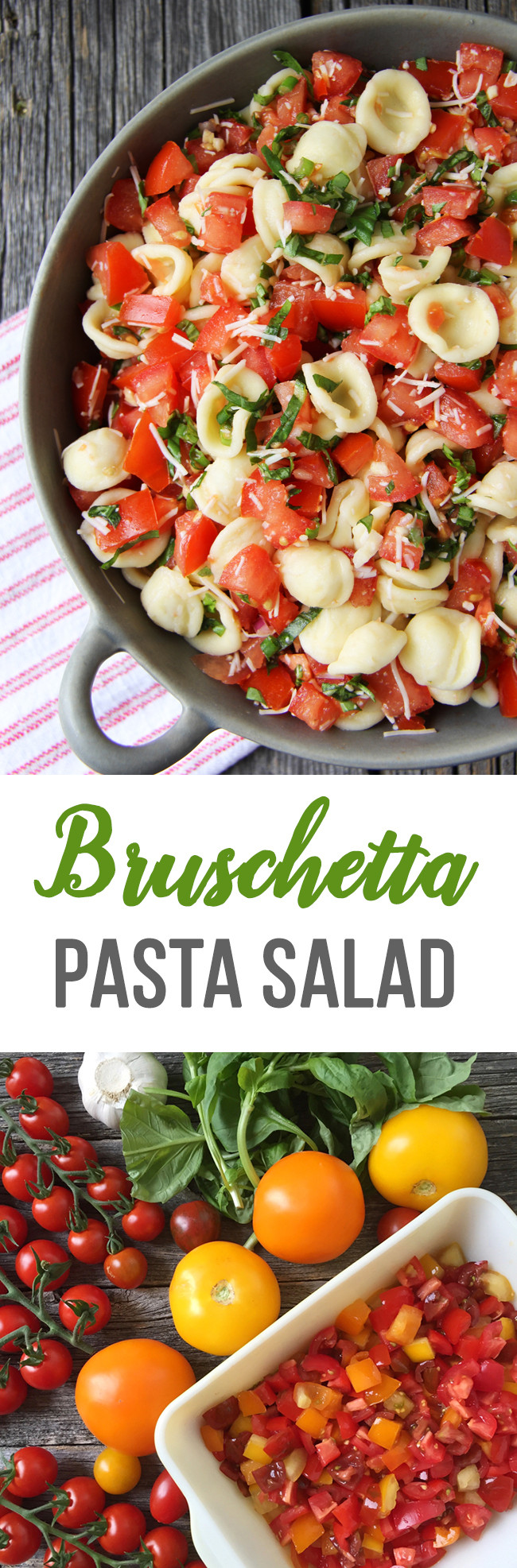 Bruschetta Pasta Salad
 Bruschetta Pasta Salad A Pretty Life In The Suburbs