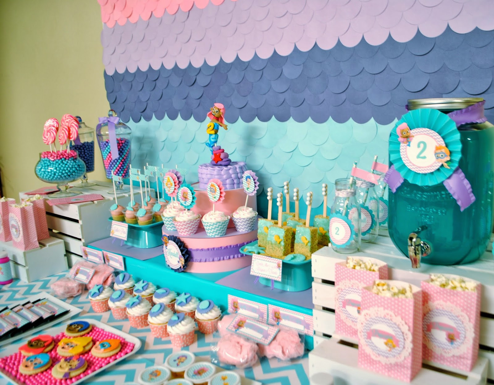 Bubble Guppies Birthday Decorations
 Karo s Fun Land Bubble Guppies 2nd Birthday Party