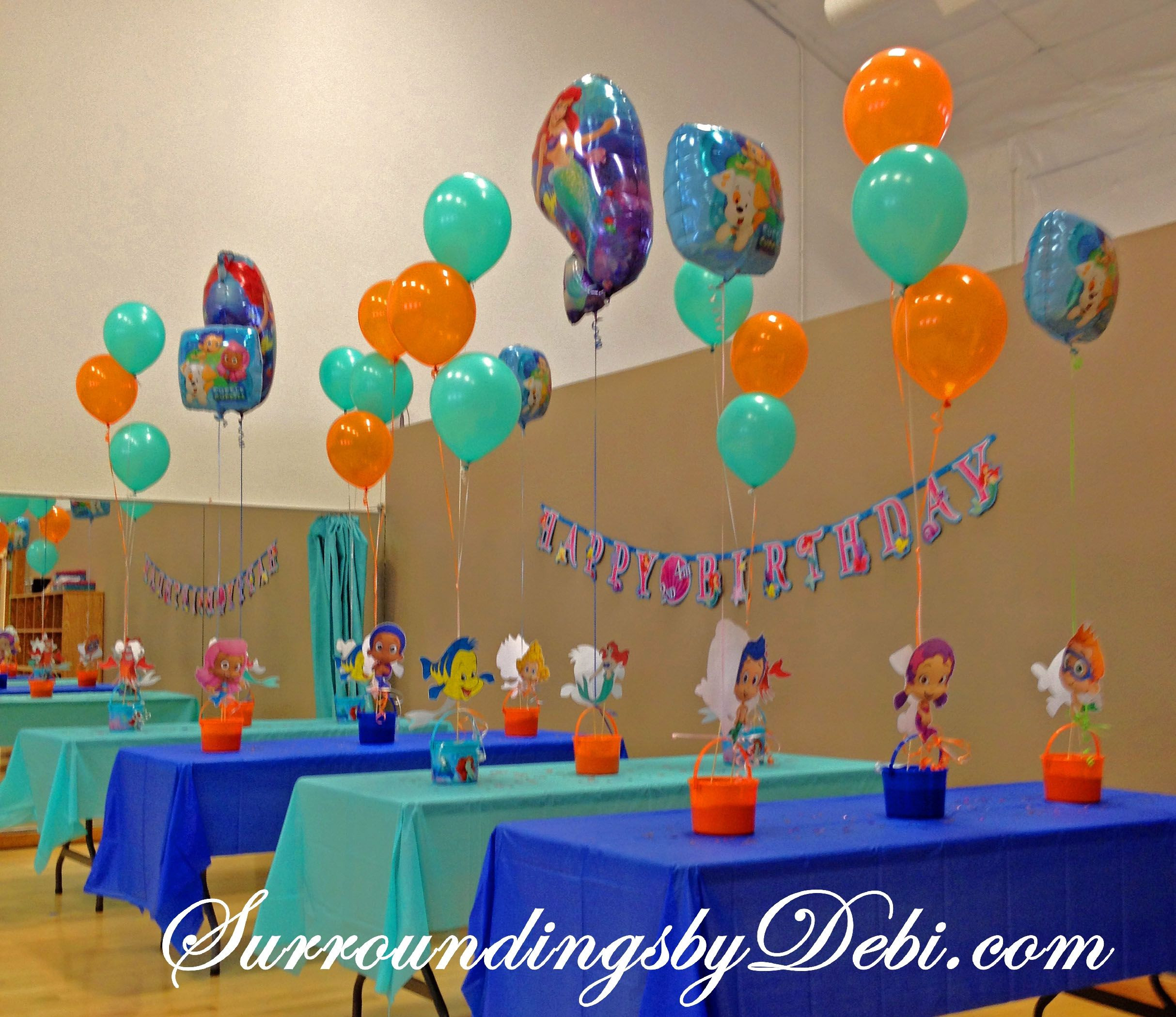 Bubble Guppies Birthday Decorations
 Bubble Guppies Ariel Birthday Party Lets Celebrate
