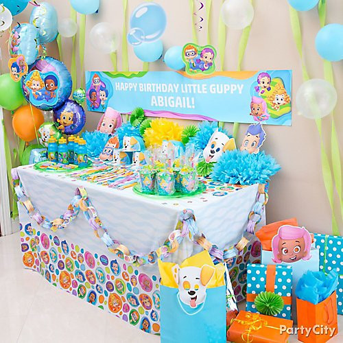 Bubble Guppies Birthday Decorations
 Bubble Guppies Party Ideas
