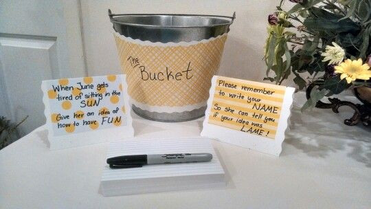 Bucket List Retirement Party Ideas
 Bucket List for a Retirement Party Party