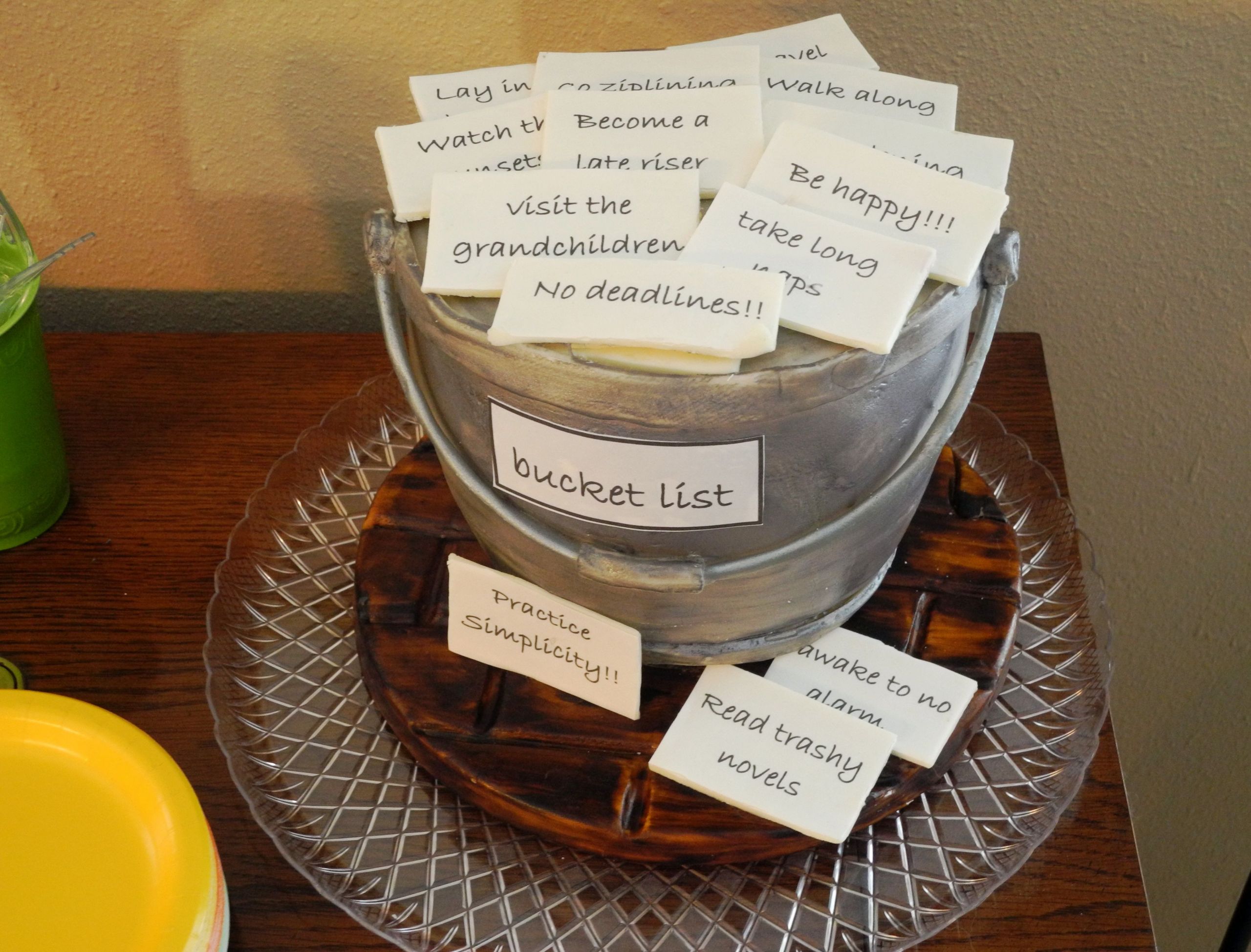 Bucket List Retirement Party Ideas
 Create "bucket list" what should Joan do now that she s