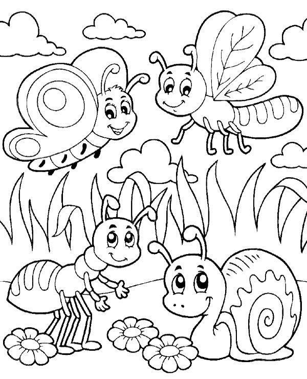 Bug Coloring Pages For Kids
 Bugs Coloring Pages Cute Bug Coloring Pages Coloringstar
