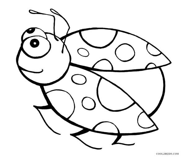 Bug Coloring Pages For Kids
 Printable Bug Coloring Pages For Kids