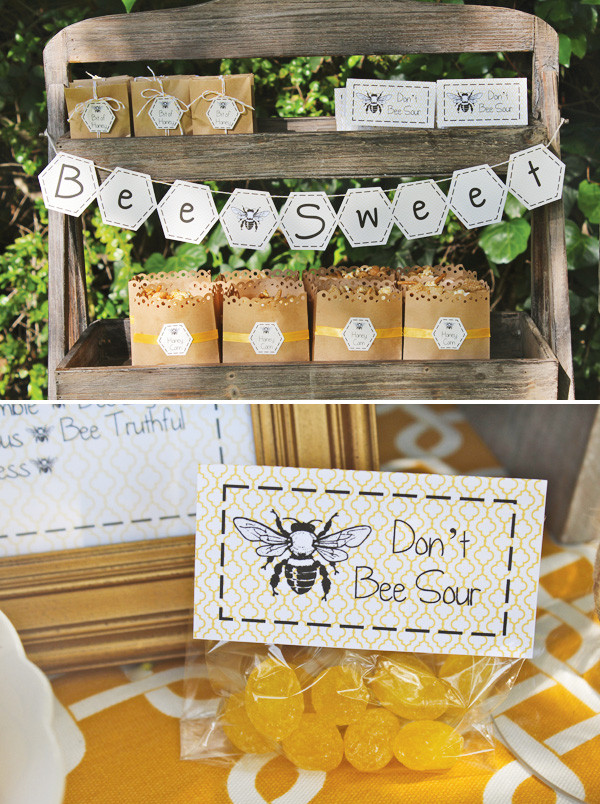 Bumble Bee Party Food Ideas
 Adorable Baby Bumble Bee Party Hostess with the Mostess