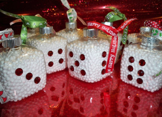 Bunco Christmas Party Ideas
 Three Adorable Bunco Dice Ornaments