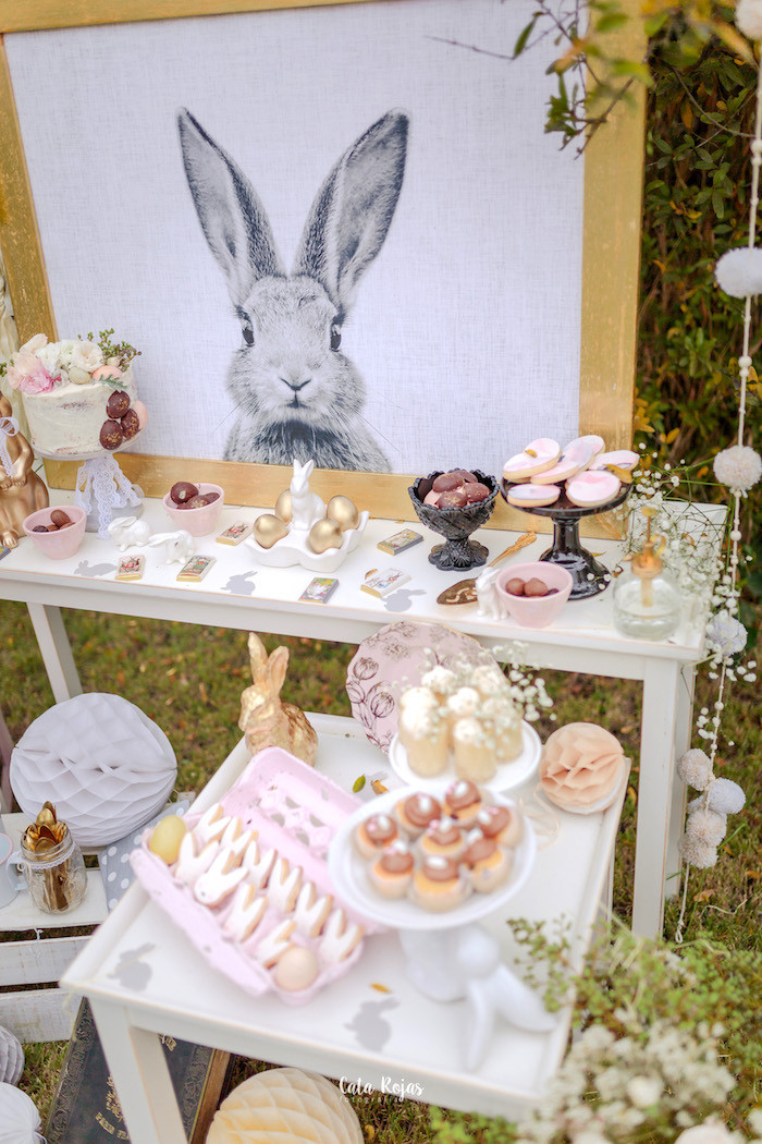 Bunny Birthday Party
 Kara s Party Ideas Countryside Bunny Party