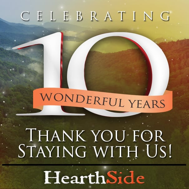 Business Anniversary Gift Ideas
 HearthSide Cabin Rentals Celebrates 10 Exciting Years in