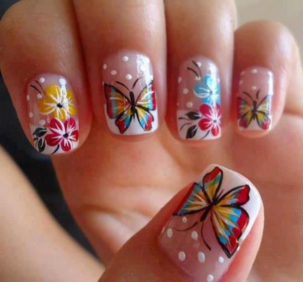 Butterfly Nail Art Designs
 30 Beautiful Butterfly Nail Art Designs That You Will Need
