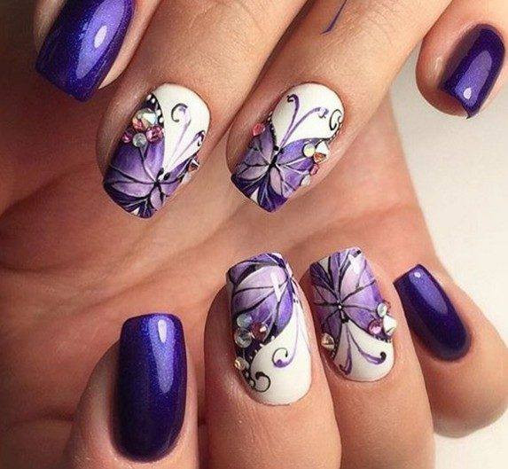 Butterfly Nail Art Designs
 74 Awesome Butterfly Nail Art Ideas That You Will Love