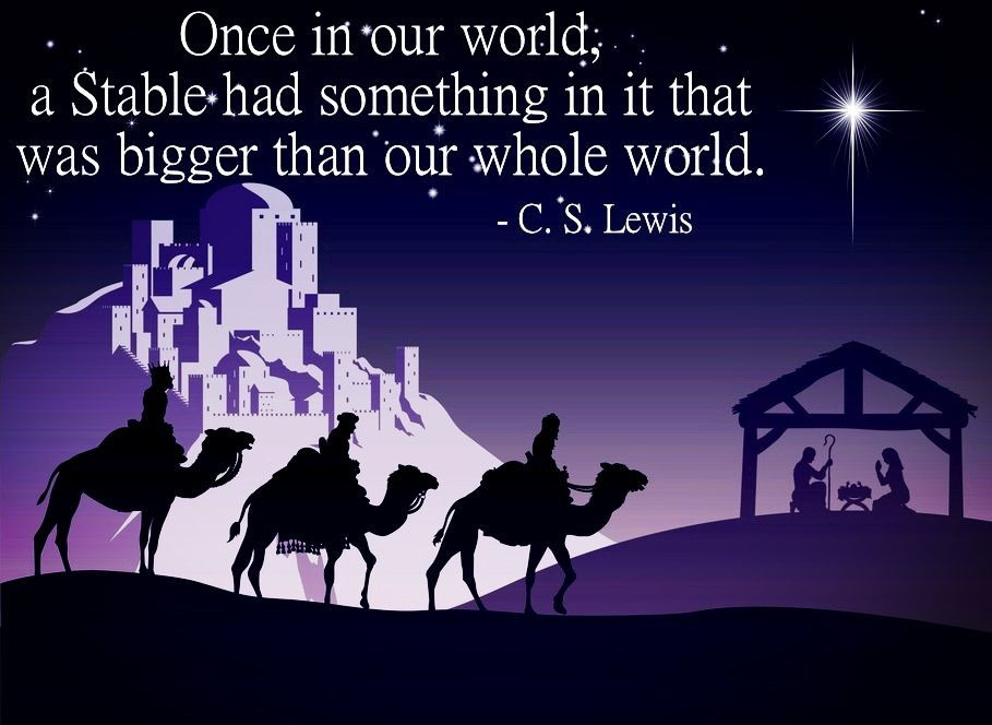 C.S Lewis Christmas Quotes
 C S Lewis Christmas