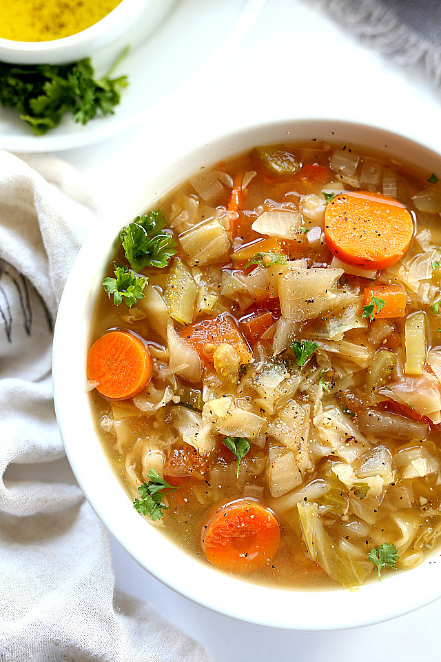 Cabbage Soup Diet
 Cabbage Soup Diet Recipe To Detox