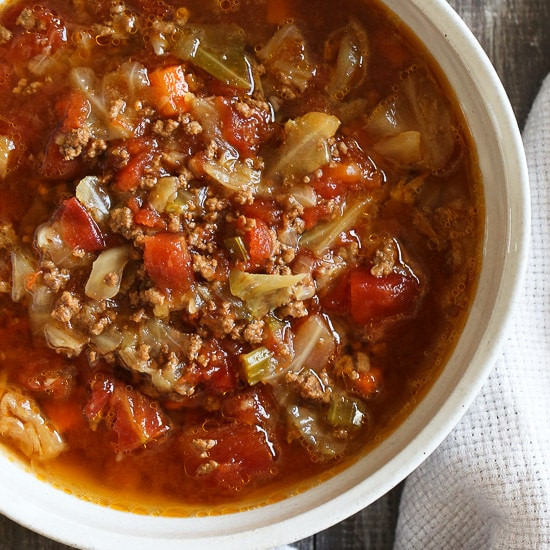Cabbage Soup With Ground Beef
 Chunky Beef Cabbage and Tomato Soup Instant Pot or Stove