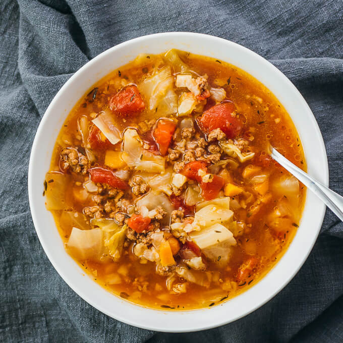 Cabbage Soup With Ground Beef
 Instant Pot Cabbage Soup With Beef Pressure Cooker