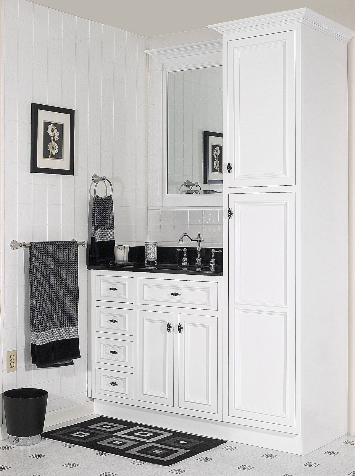 Cabinet For Bathroom
 Bathroom Vanity