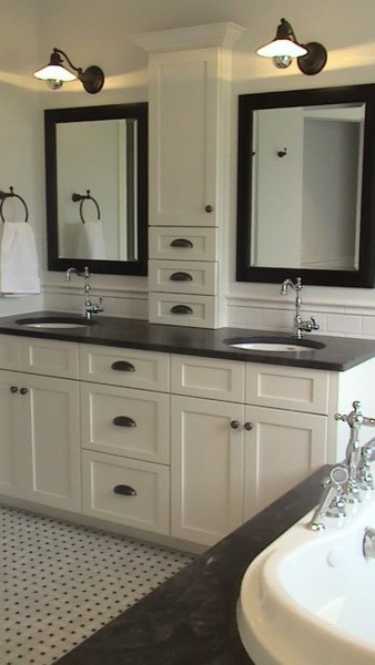 Cabinet For Bathroom
 Master Bathroom vanity cabinet idea Traditional Bathroom