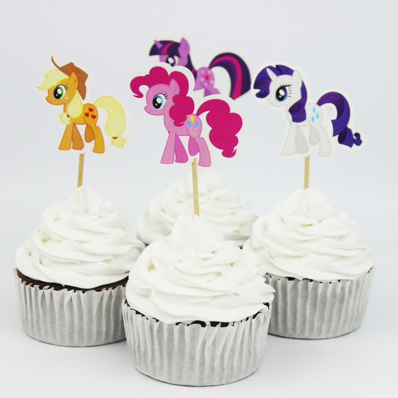 Cake Decorating Birthday Party
 24pcs Cartoon Horse Cake Decorating Tools Baking Paper