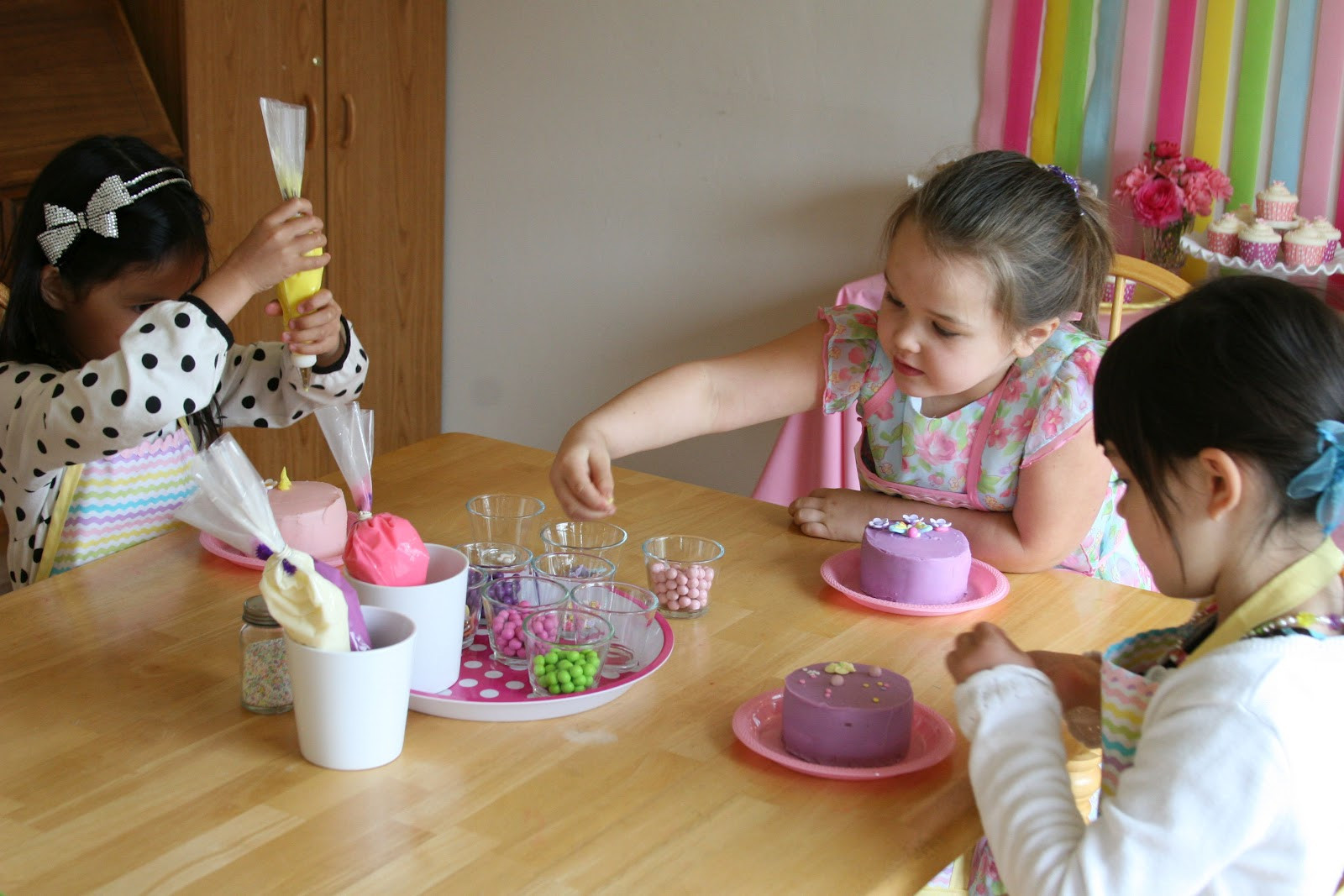 Cake Decorating Birthday Party
 Grace s Cake Decorating Party Glorious Treats