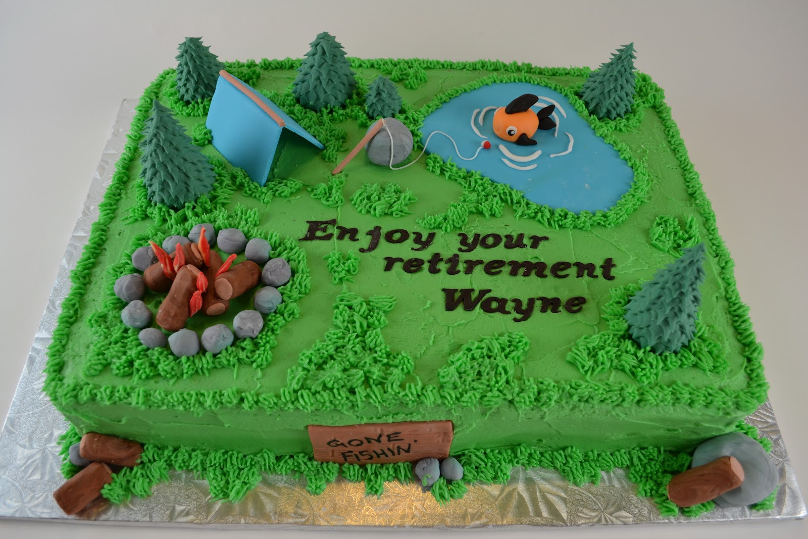 Cake Decorating Ideas For Retirement Party
 Themed Cakes