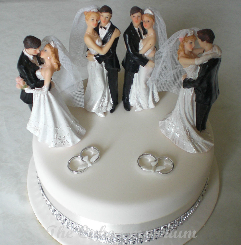 Cake Toppers For Weddings
 WEDDING CAKE TOPPER RESIN BRIDE & GROOM STANDING