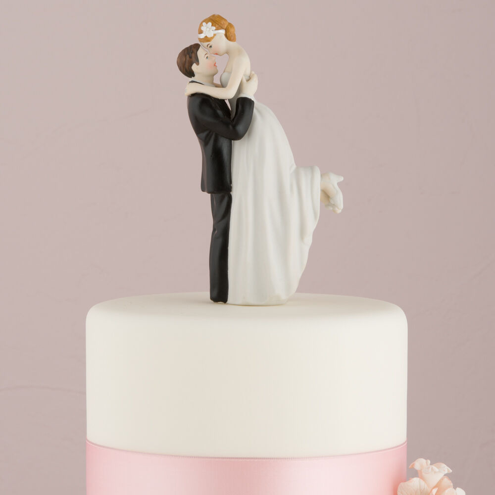 Cake Toppers Wedding
 "True Romance" Bridal Couple Wedding Cake Topper
