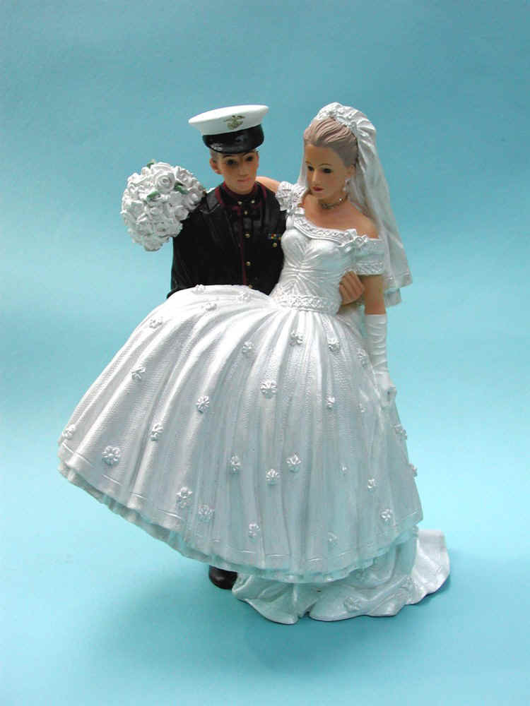 Cake Toppers Wedding
 Unique for Marine Wedding Cake Toppers Chocolate Recipes