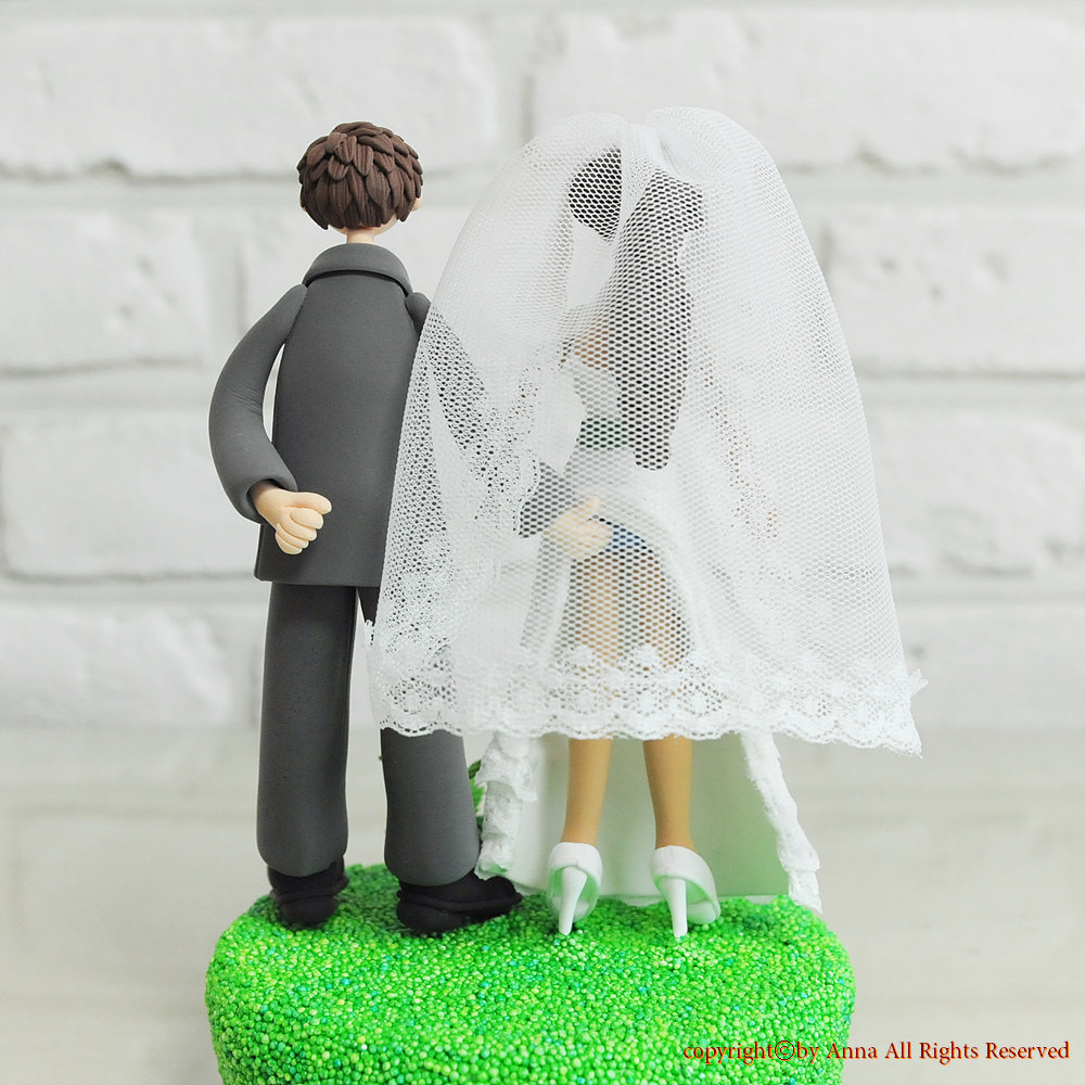Cake Toppers Wedding
 Wedding Cake Topper Custom Cake Topper Sensual Theme
