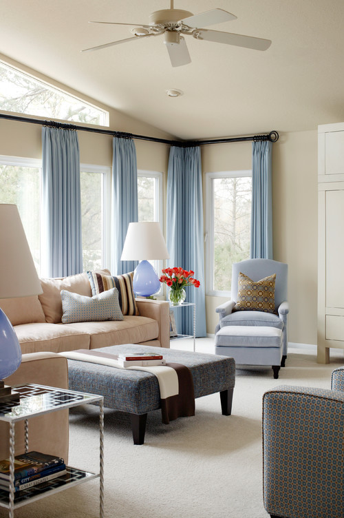 Calming Colors For Living Room
 Interior Styles and Design Blue Rooms A Calming Color