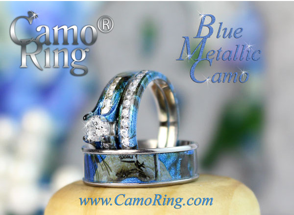 Camo Wedding Ring Sets His And Hers
 Camo His & Hers Wedding ring set – CamoRing