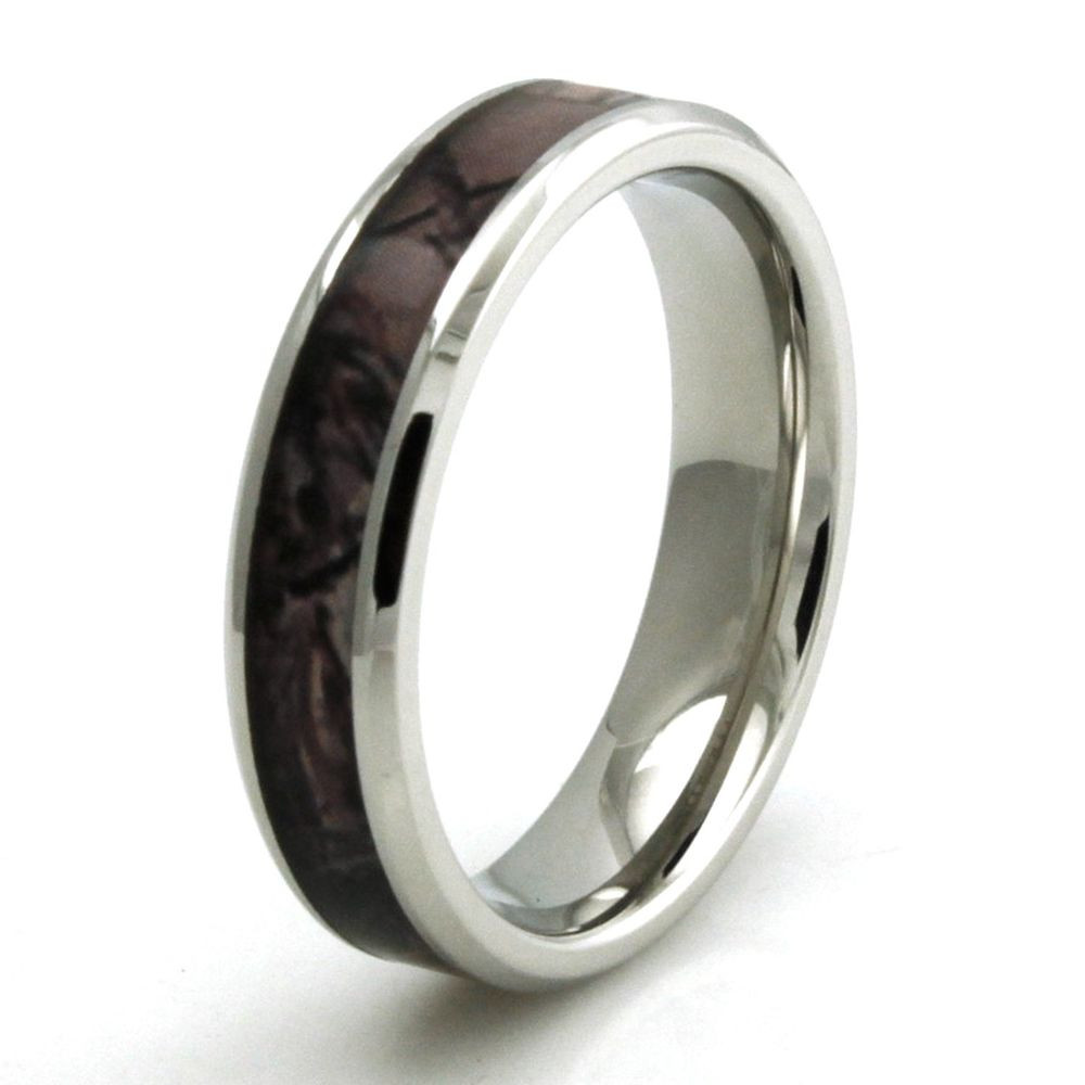Camo Wedding Rings For Women
 Women s Stainless Steel Desert Sol r Camouflage Camo