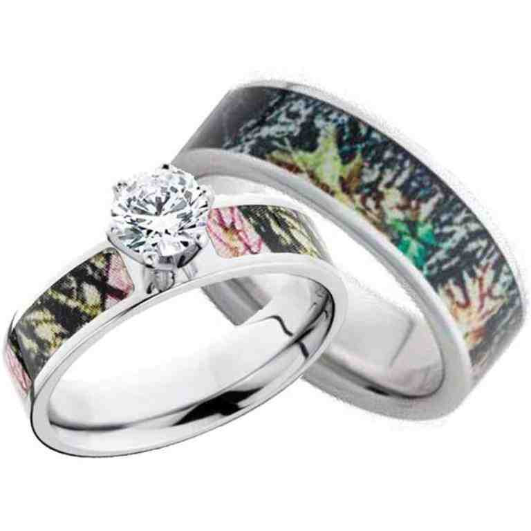 Camouflage Wedding Ring Sets
 Camo Wedding Ring Sets For Women Wedding and Bridal