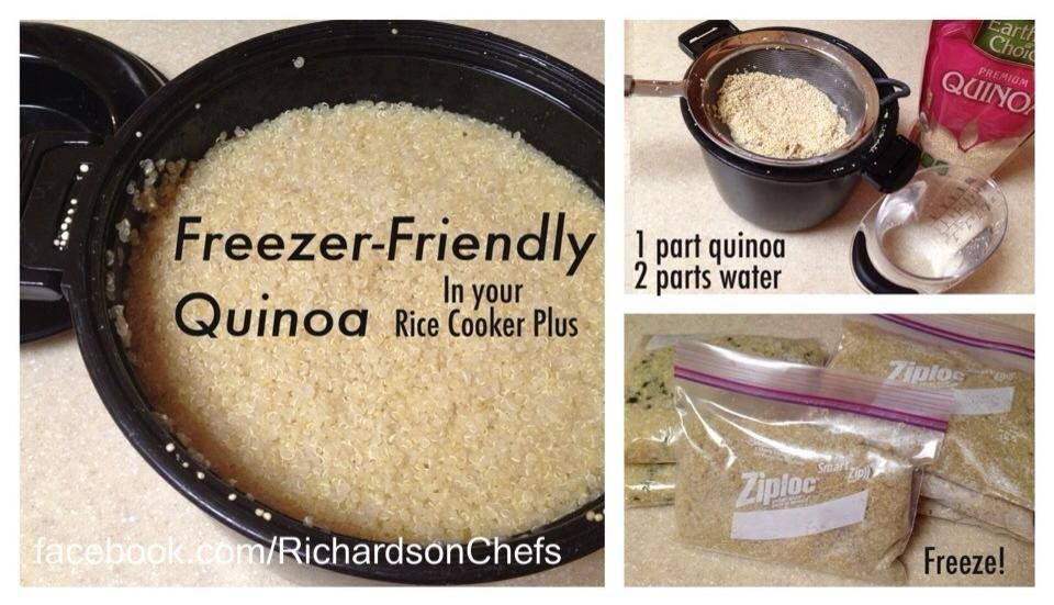Can You Make Quinoa In A Rice Cooker
 Freezer Friendly Quinoa Make a lot in the microwave and