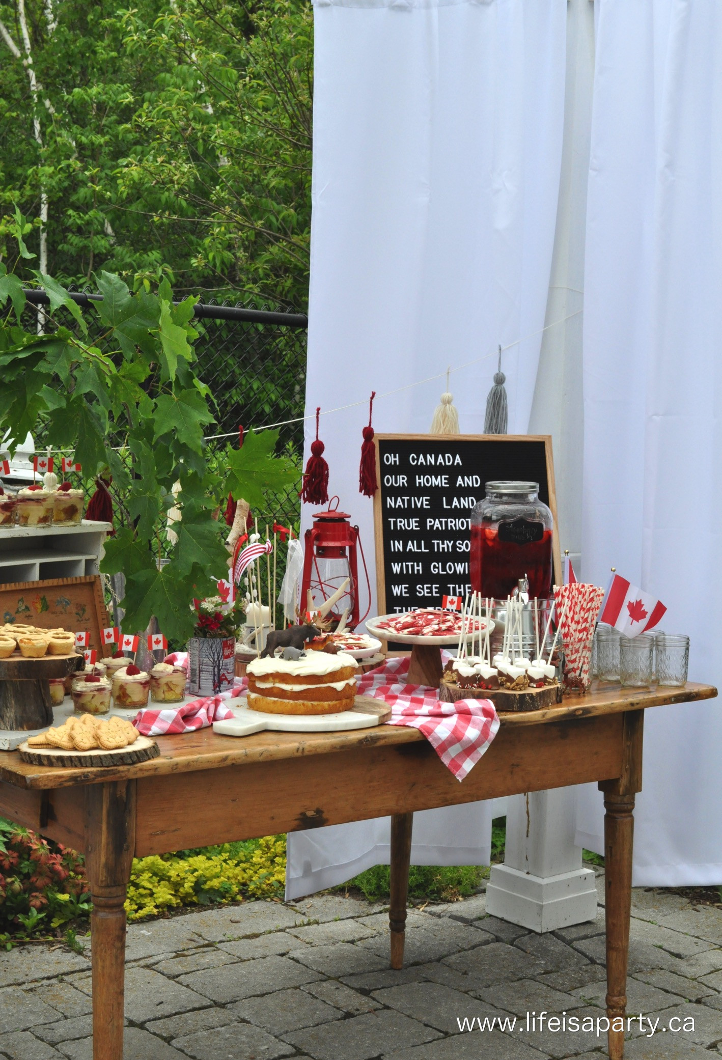 Canada Day Backyard Party Ideas
 Canada Day Party