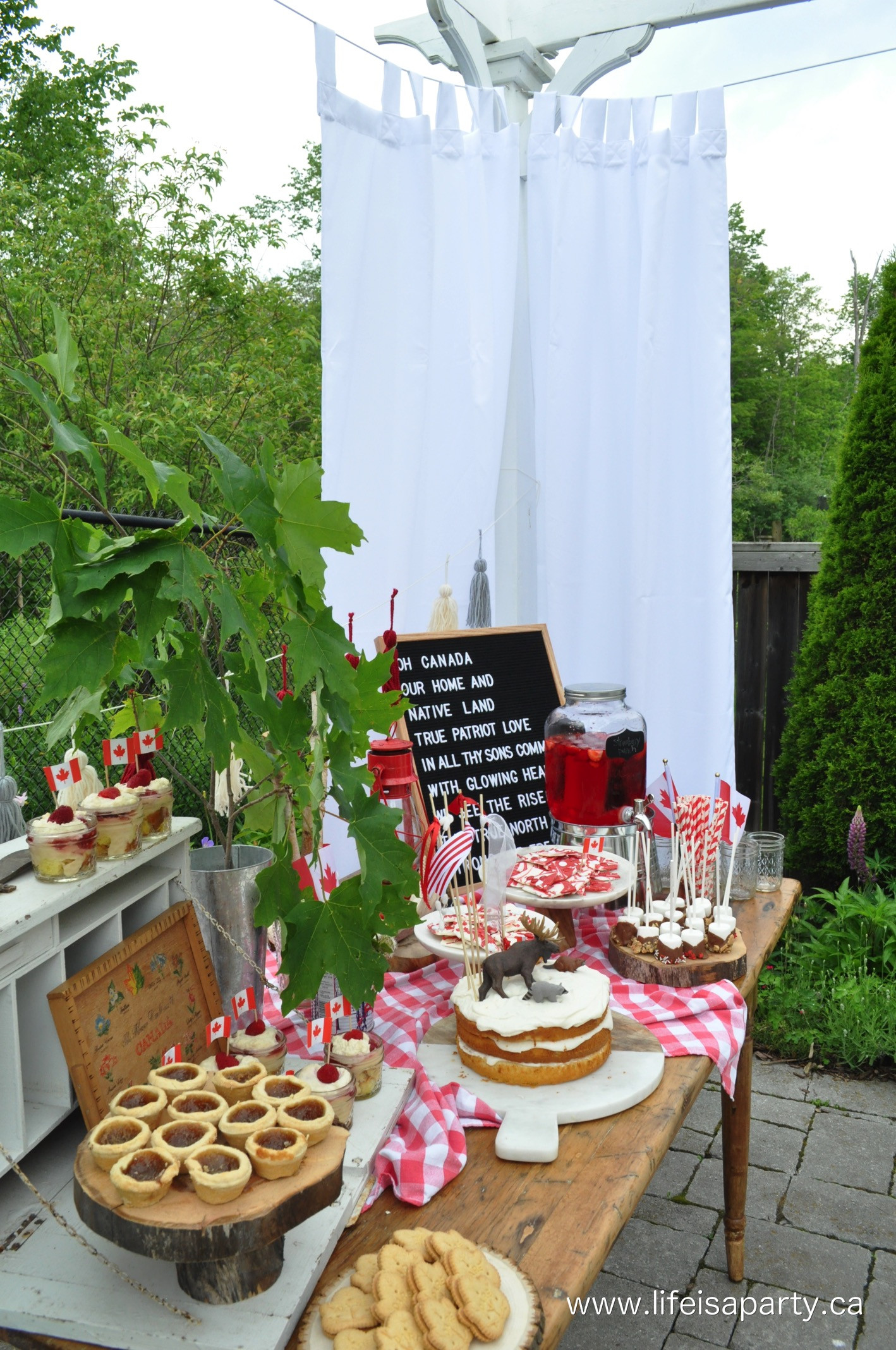 Canada Day Backyard Party Ideas
 Canada Day Party