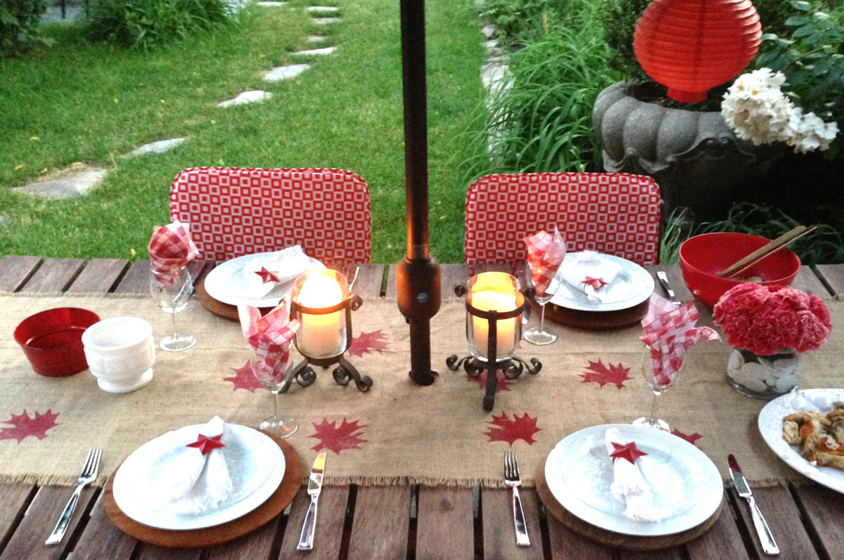 Canada Day Backyard Party Ideas
 Oh Canada Our home and DIY land