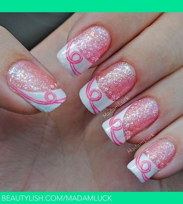 Cancer Awareness Nail Designs
 Breast Cancer Awareness Inspired Nail Art