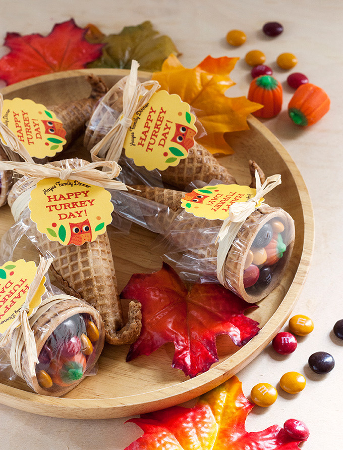Candy Gift Baskets For Kids
 DIY Cornucopia Candy Favors