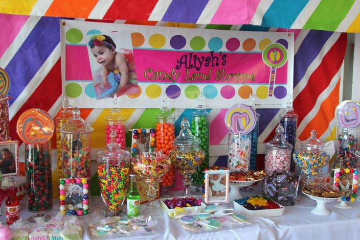 Candyland 1St Birthday Party Ideas
 Candy Land Sweet Shoppe Birthday Party Ideas