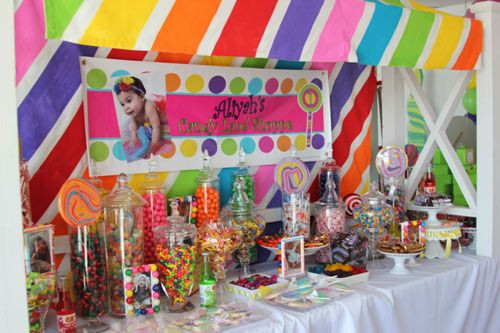 Candyland 1St Birthday Party Ideas
 Birthday Idea Candyland Theme