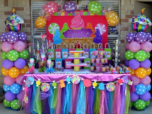 Candyland 1St Birthday Party Ideas
 Candy Land Birthday Party Ideas in 2019