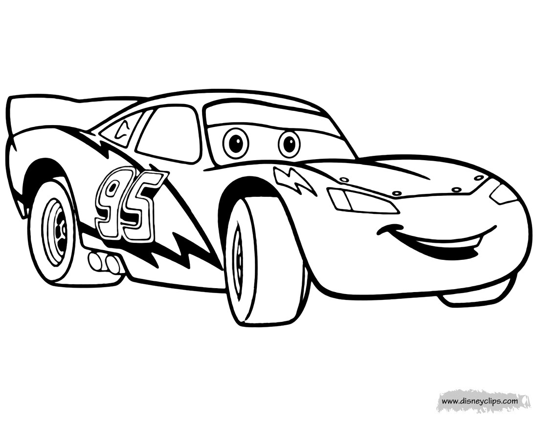 Car Coloring Pages For Toddlers
 Disney Pixar s Cars Coloring Pages