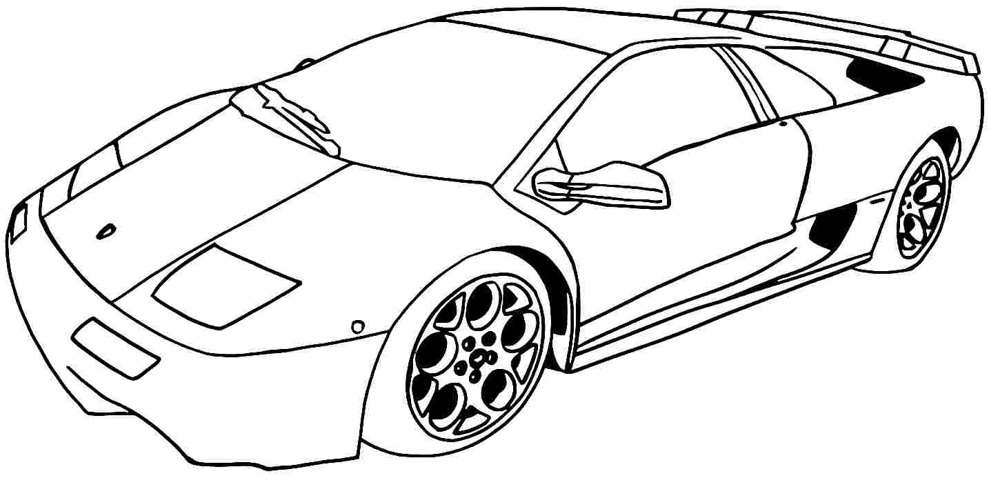 Car Coloring Pages For Toddlers
 Mustang Car Coloring Pages at GetColorings