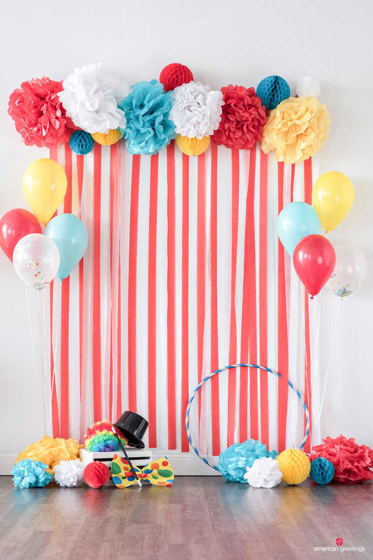 Carnival Birthday Party Decorations
 The Greatest Showman birthday circus party ideas