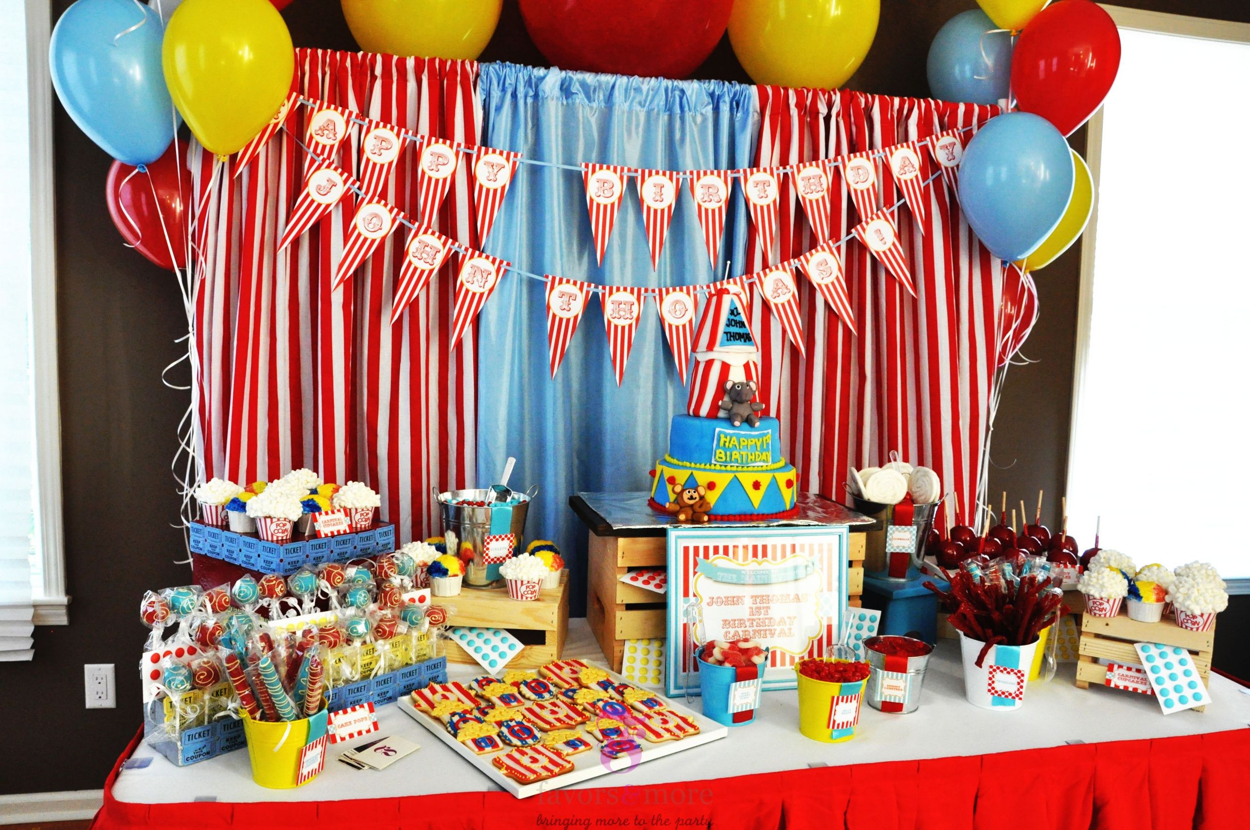 Carnival Birthday Party Decorations
 15 Best Carnival Birthday Party Ideas