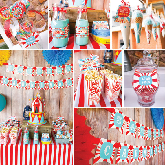 Carnival Birthday Party Decorations
 Carnival Party Decorations Carnival Birthday Party