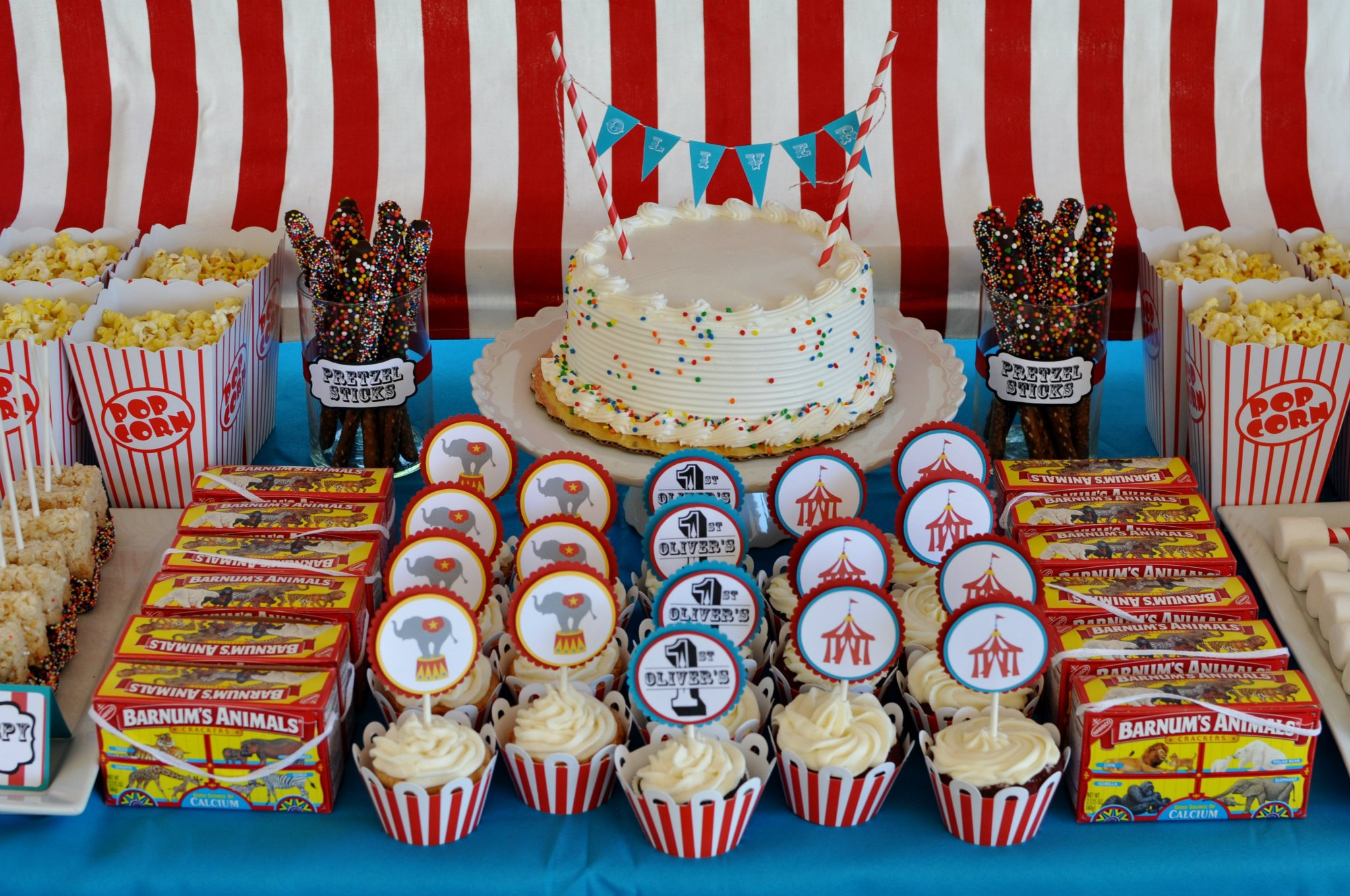 Carnival Birthday Party Decorations
 Big Top Birthday Party