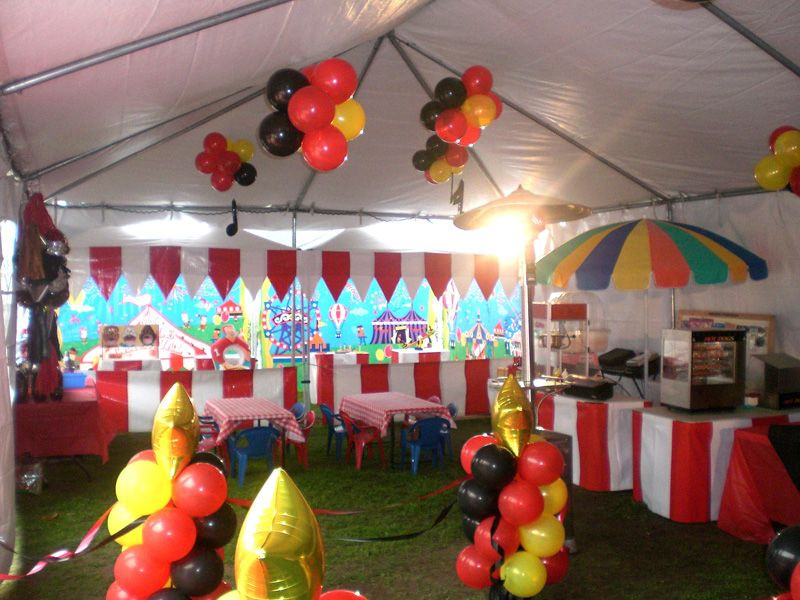 Carnival Birthday Party Rentals
 Circus Decorations