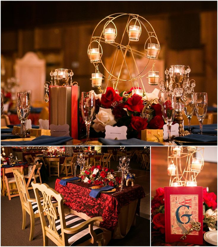 Carnival Themed Wedding
 Heidi and Joey’s Vintage Circus New Year’s Eve Wedding