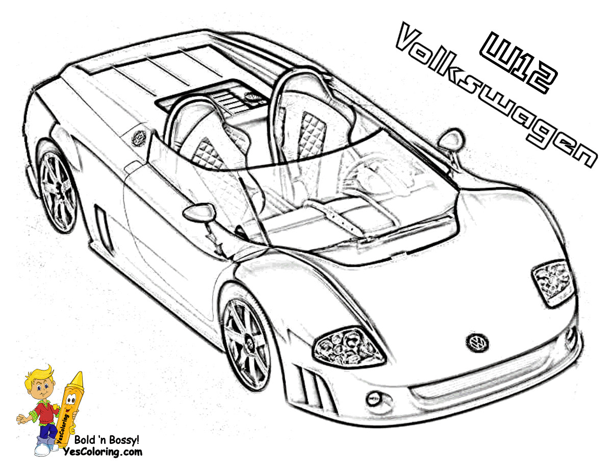 Cars Coloring Pages For Boys
 Super Fast Cars Coloring Fast Cars Free