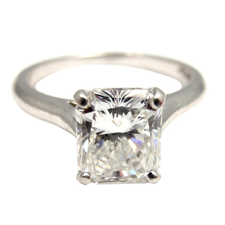 Cartier Diamond Engagement Rings
 CARTIER Solitaire Diamond Platinum Engagement Ring